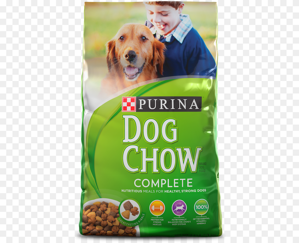 Dc Complete Bag En Dog Food Purina, Person, Animal, Canine, Mammal Png