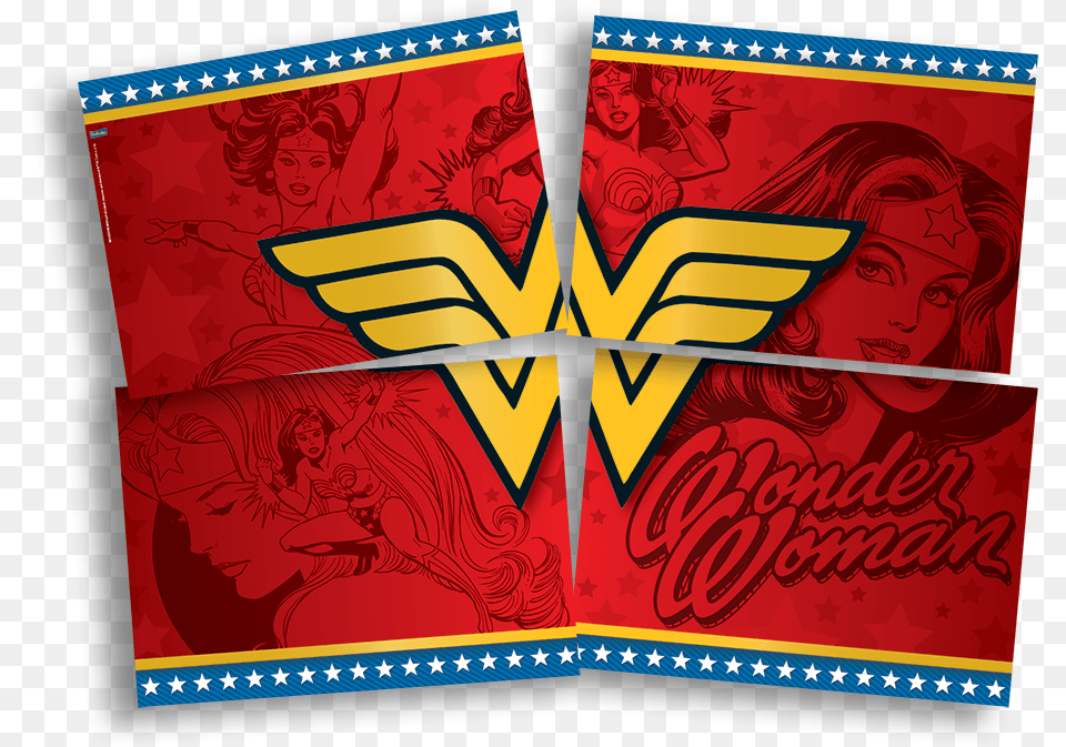 Dc Hero Logos Wonder Woman, Person, Face, Head, Book Free Png Download