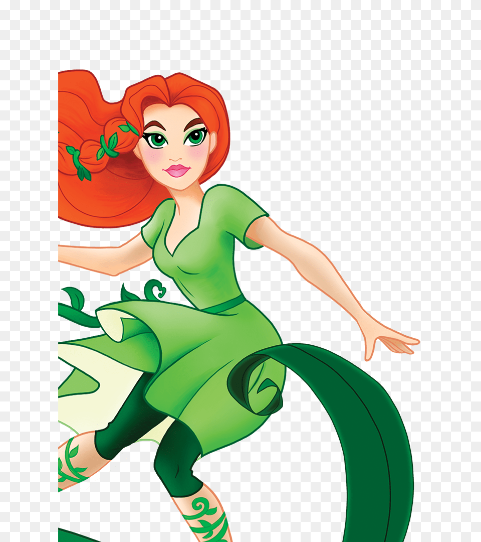 Dc Kids Dc Super Hero Girls, Adult, Person, Green, Female Free Png Download