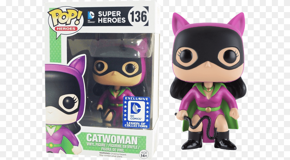 Dc Legion Of Collectors Us Exclusive Pop Vinyl Ozzie Funko Pop Catwoman Legion Of Collectors, Figurine, Toy, Face, Head Free Png Download