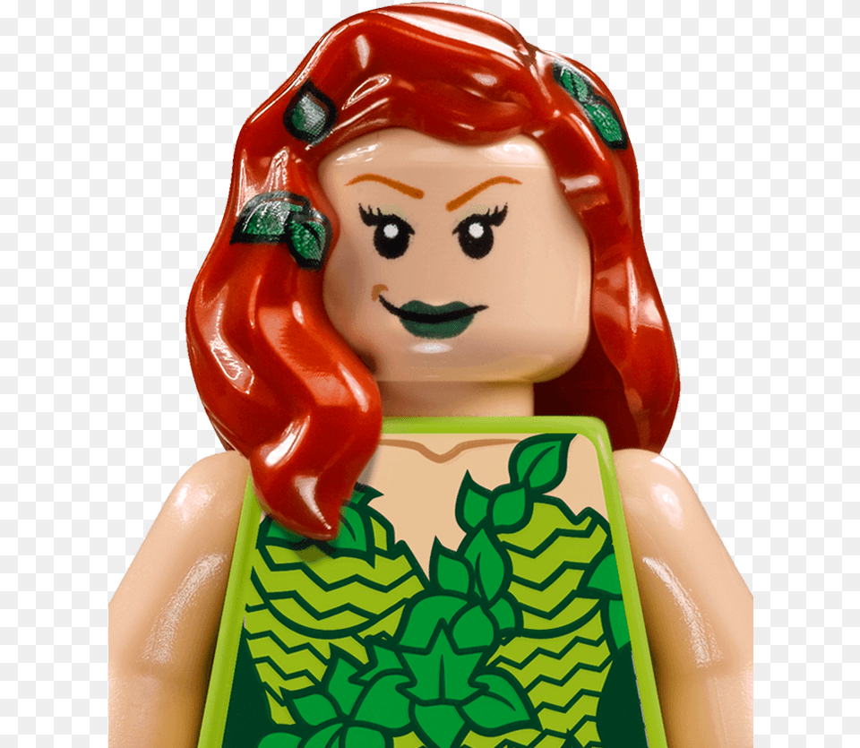 Dc Lego Poison Ivy, Adult, Female, Figurine, Person Free Png Download