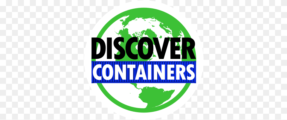 Dc Logo Western Container Sales, Green, Sticker, Disk Free Transparent Png