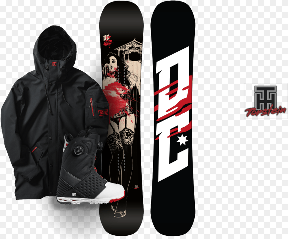 Dc Media Blitz Snowboard, Clothing, Coat, Jacket, Sneaker Png Image