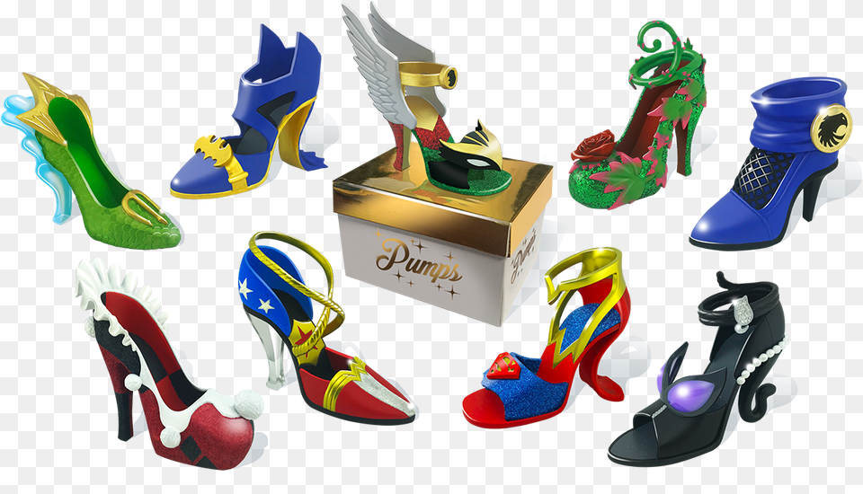 Dc Pumps Cryptozoic Pumps, Clothing, Footwear, High Heel, Shoe Free Png Download