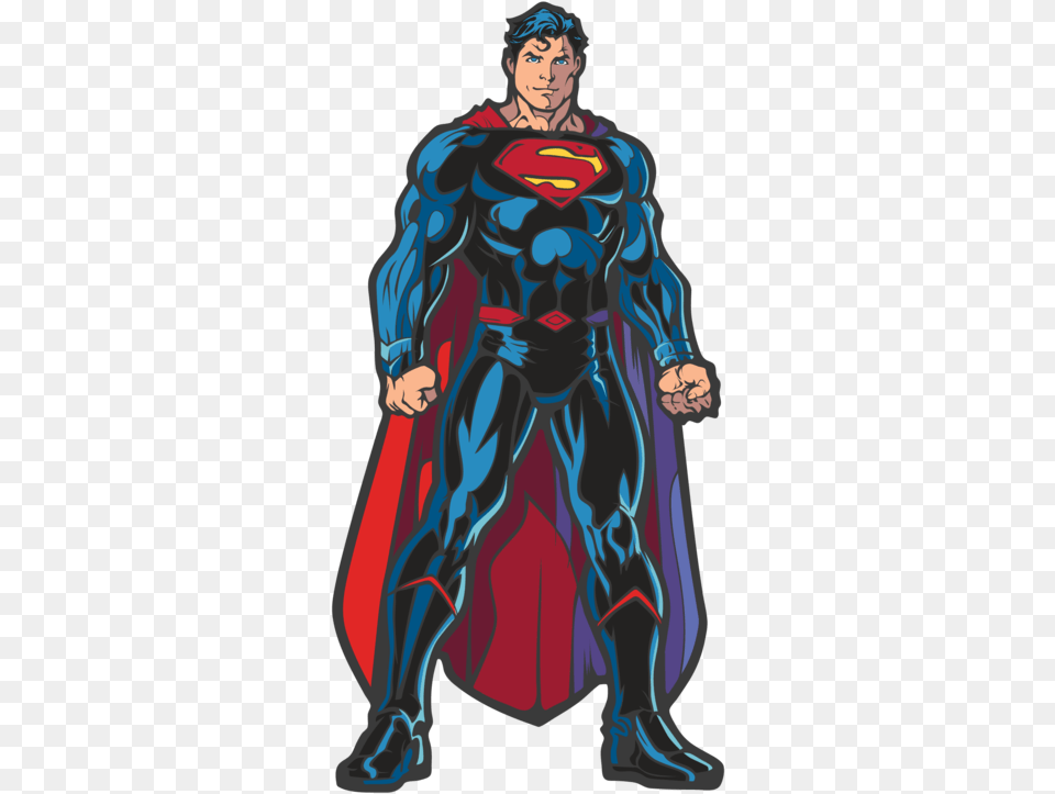 Dc Rebirth Figpin Superman, Adult, Male, Man, Person Png