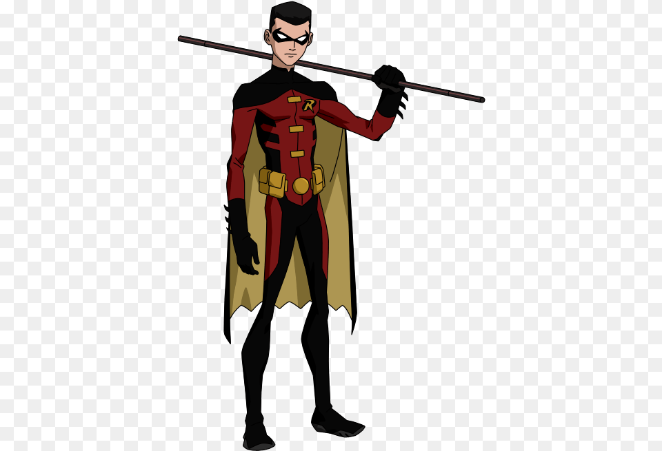 Dc Robin Robin Tim Drake, Adult, Male, Man, Person Free Png Download