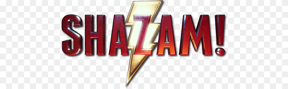Dc Shazam Logo Shazam Film Logo, Symbol, Text Png Image