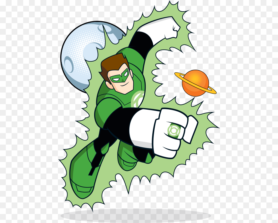 Dc Super Friends Green Lantern Cartoon, Face, Head, Person, Baby Png Image