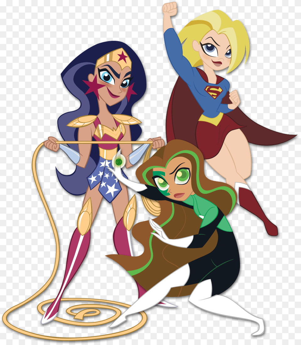 Dc Super Hero Girls 2019 Wonder Woman, Publication, Book, Comics, Baby Png