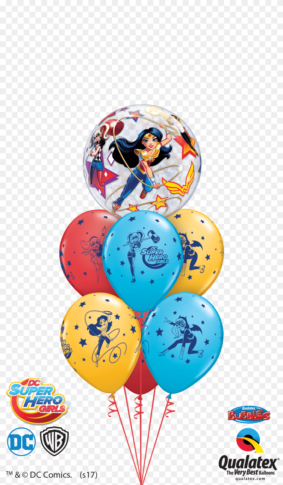 Dc Super Hero Girls At London Helium Qualatex, Balloon, Adult, Female, Person Free Png Download