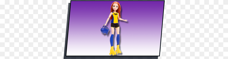 Dc Super Hero Girls Batgirl 12quot Roller Derby Action New Dc Superhero Girl Dolls Catwoman, Figurine, Doll, Toy, Female Free Png Download