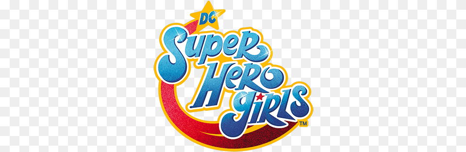 Dc Super Hero Girls Dc Super Hero Girls Logo, Sticker, Dynamite, Weapon Free Transparent Png