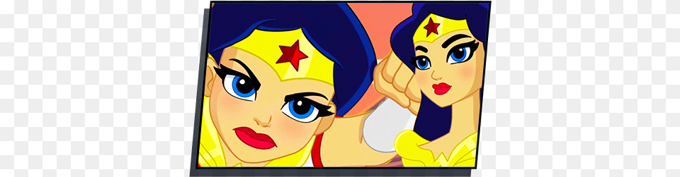 Dc Super Hero Girls Dc Super Hero Maravilha, Art, Book, Comics, Publication Png