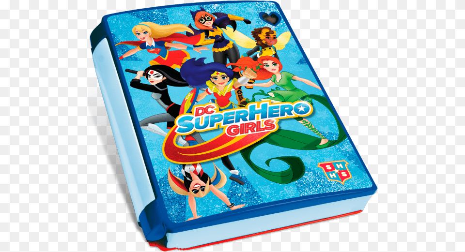 Dc Superhero Girls Electronic Diary Dc Super Hero Girls, Book, Publication, Person, Baby Free Png Download