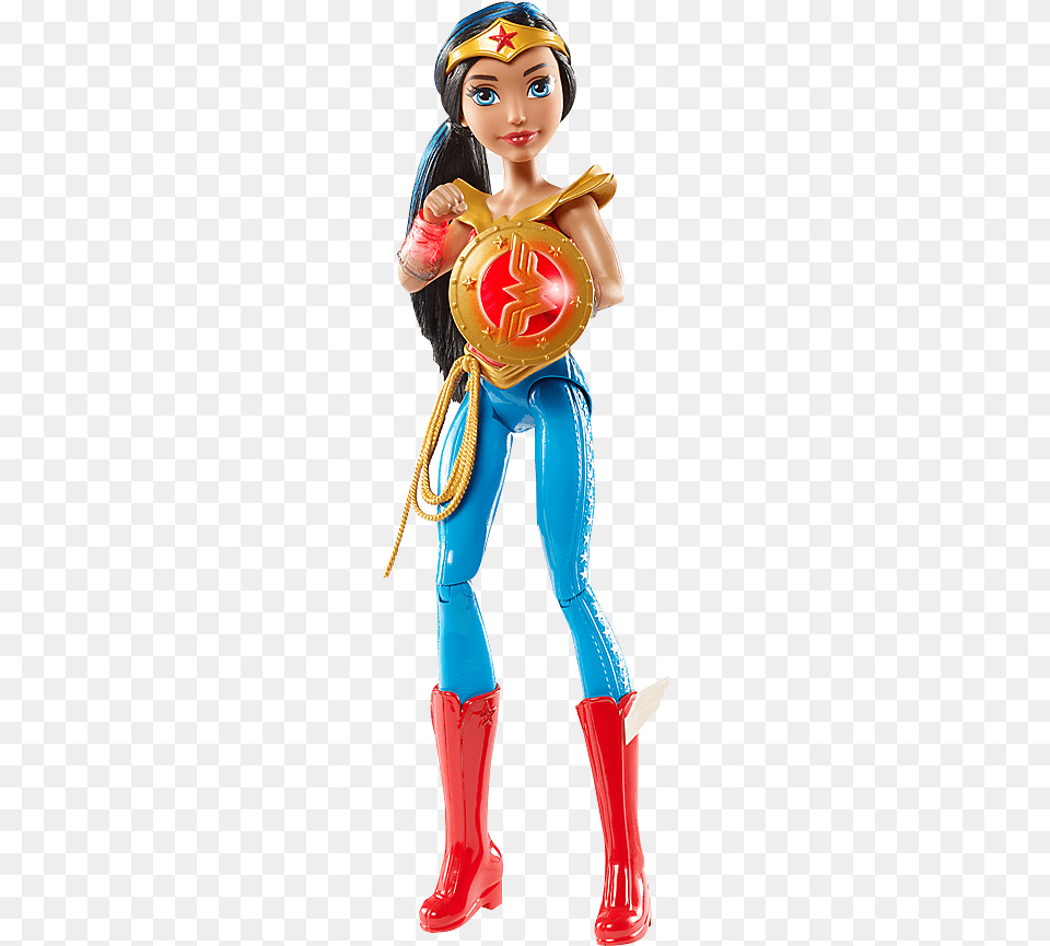 Dc Superhero Girls Wonder Woman Dc Comics Dc Comics Super Hero Girls Power Action Wonder Woman, Child, Female, Girl, Person Png