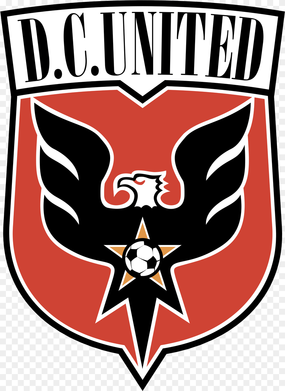 Dc United Logo Transparent Dc United Fc Logo, Emblem, Symbol Free Png Download