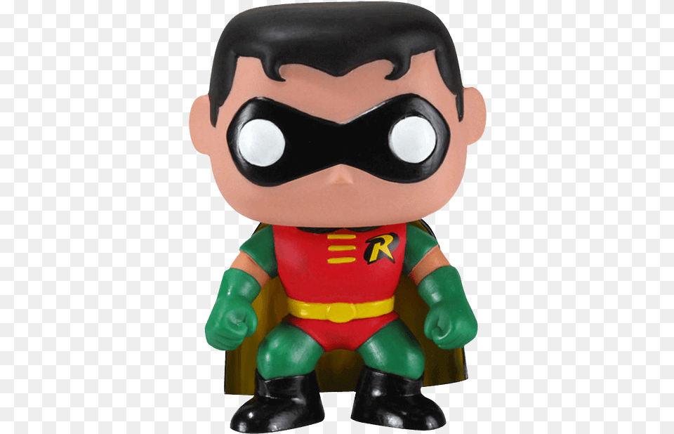 Dc Universe Robin Pop Figure Funko Pop Robin, Baby, Person, Figurine Free Transparent Png