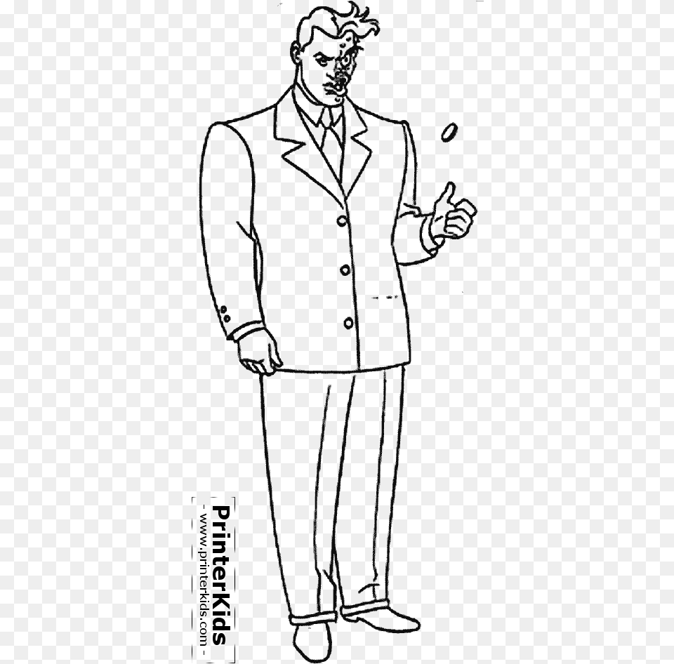 Dc Villain Coloring Pages, Clothing, Formal Wear, Suit, Adult Free Transparent Png