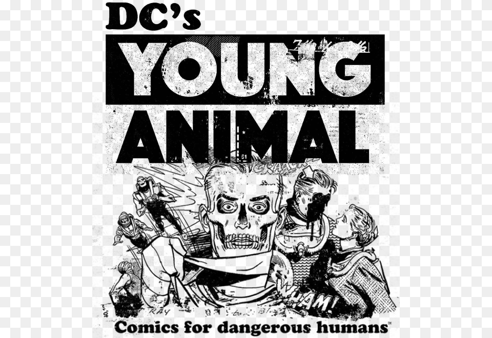 Dc Young Animal Shirt, Gray Png Image
