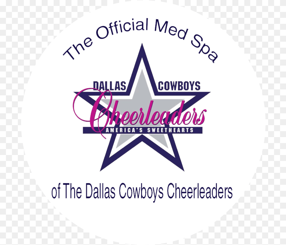 Dcc Logo Offish Medspa Logo 02 Dallas Cowboys Cheerleaders Swimsuit 2019, Symbol, Star Symbol, Disk Free Transparent Png