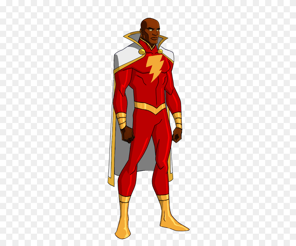 Dcnew Earth Captain Marvel Animated, Clothing, Costume, Person, Adult Free Png