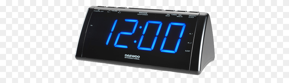 Dcr 49 Radio Despertador Gran Led Radio Alarm Clock With Lcd Projector Daewoo, Digital Clock, Electronics, Mobile Phone, Phone Png