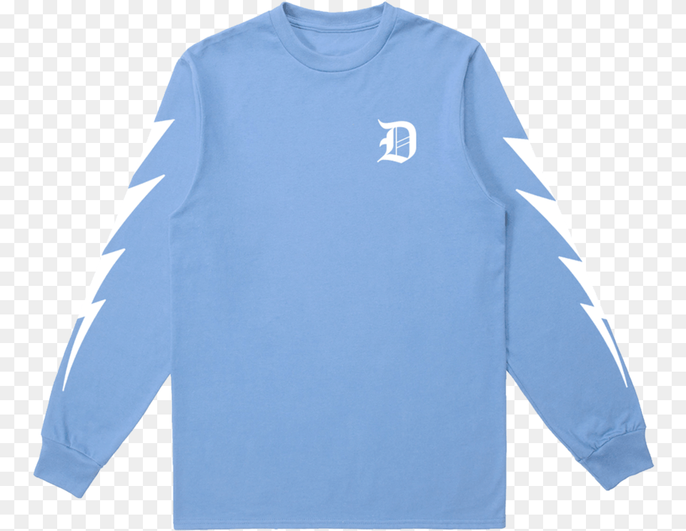 Dd Blu Ls Shirt 1 T Shirt, Clothing, Long Sleeve, Sleeve Free Png