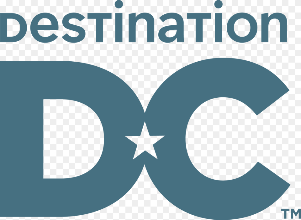 Ddc Blue Cmyk Destination Dc Logo, Symbol, Number, Text, Animal Free Png Download