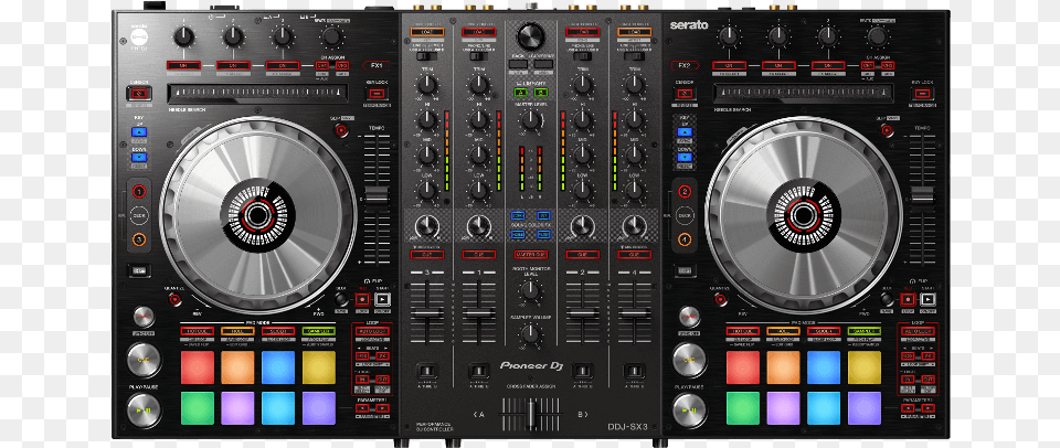 Ddj Sx3 Pioneer Dj Controller, Cd Player, Electronics, Amplifier, Indoors Free Png Download