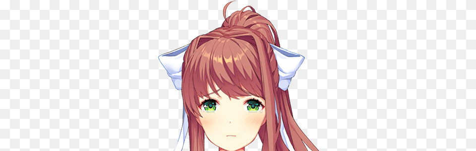 Ddlc Monika After Story Mod Wallpapers Posted By Sarah Anderson Ddlc Monika Sprites, Publication, Book, Comics, Adult Free Png