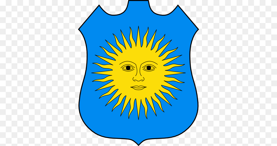 De Azur Un Sol De Treinta Y Dos Rayos De Oro Heraldica Sol, Logo, Person, Face, Head Free Transparent Png