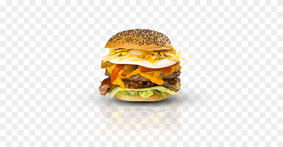 De Carne 100 Ternera Con Huevo Doble Bacon Queso Hamburger, Burger, Food, Sandwich Free Png Download