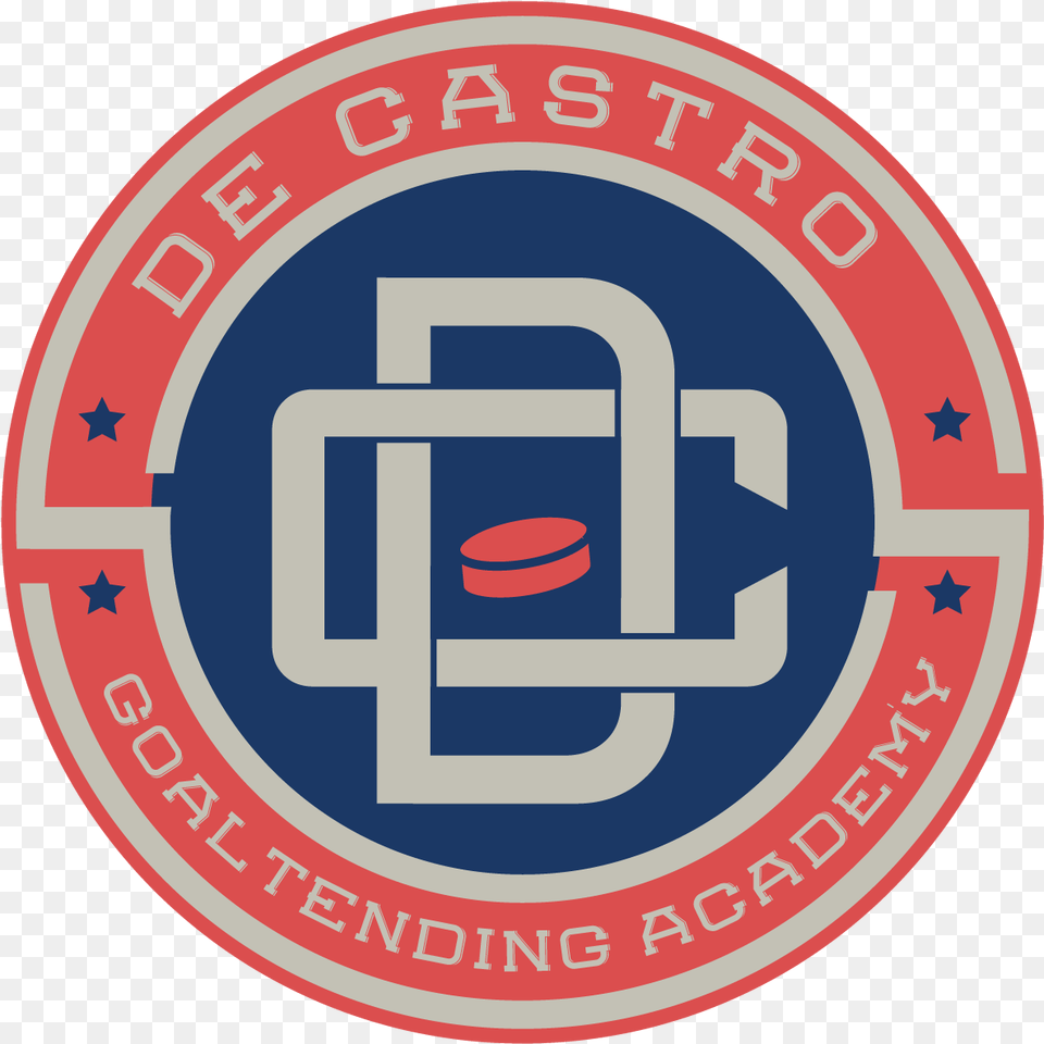 De Castro Goaltending Academy Circle, Logo, Emblem, Symbol Free Png