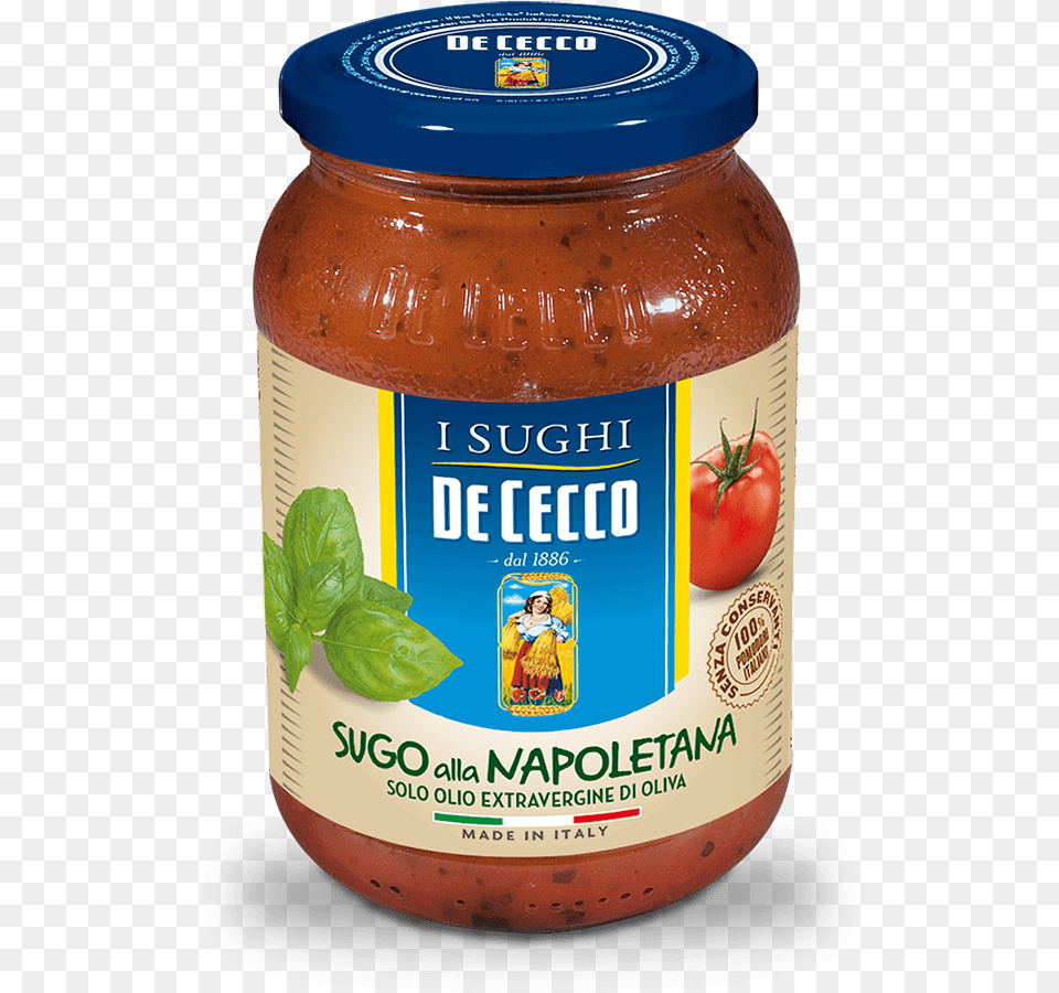 De Cecco Sugo Alla Siciliana, Food, Ketchup, Adult, Female Png Image