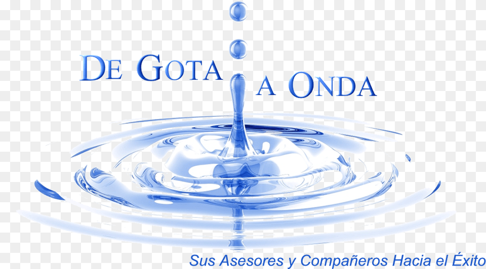 De Gota A Onda Logo Transparent Background Water Drip, Nature, Outdoors, Ripple, Droplet Png Image