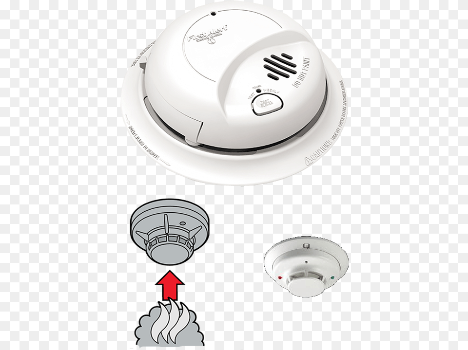 De Humo First Alert Smoke Alarm, Clothing, Hardhat, Helmet, Appliance Free Png Download