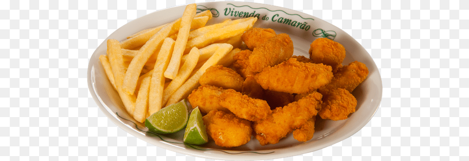 De Isca De Peixe Com Batata Frita Batata Frita Com Peixe, Food, Fried Chicken, Fries, Meal Free Transparent Png