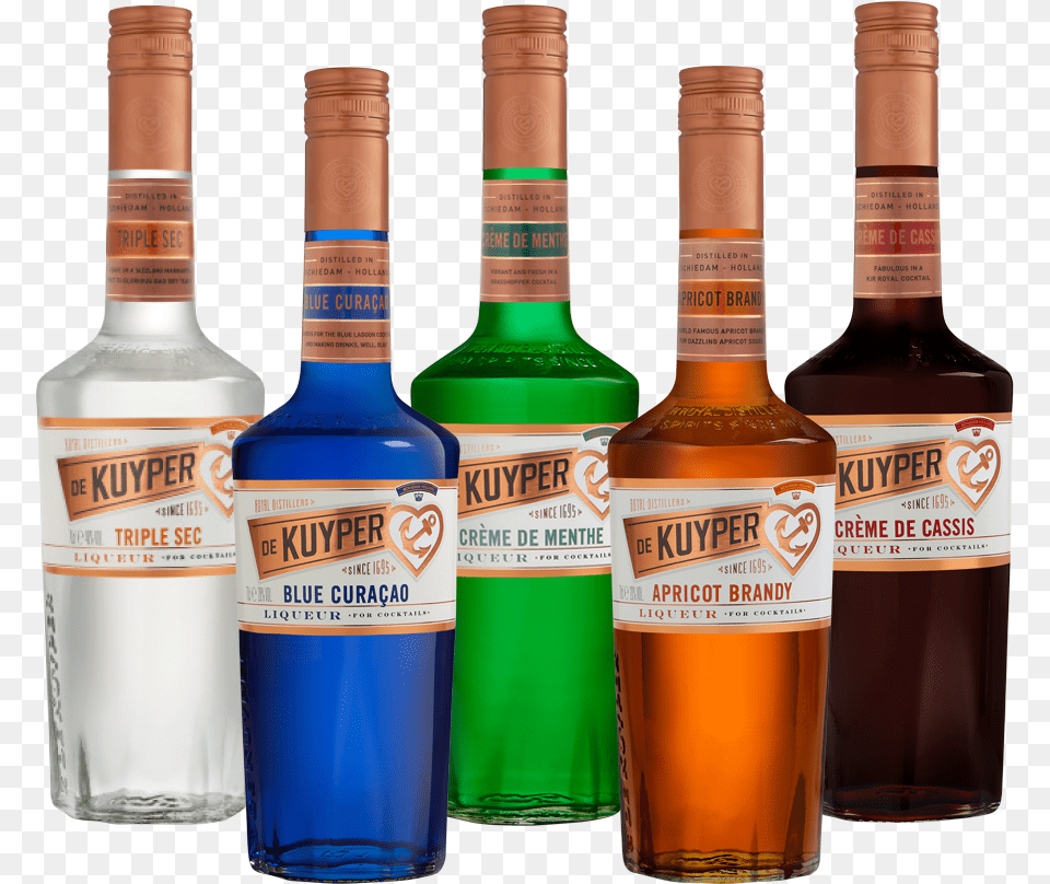 De Kuyper Liqueur Range, Alcohol, Beverage, Liquor, Beer Png Image