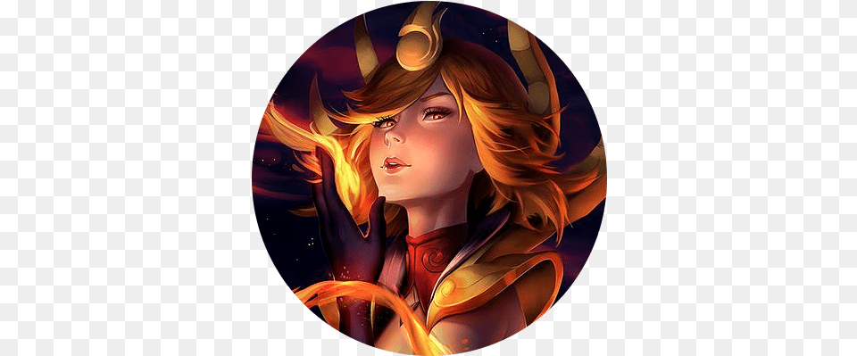 De League Of Legends Lux Fire, Head, Portrait, Face, Photography Png Image