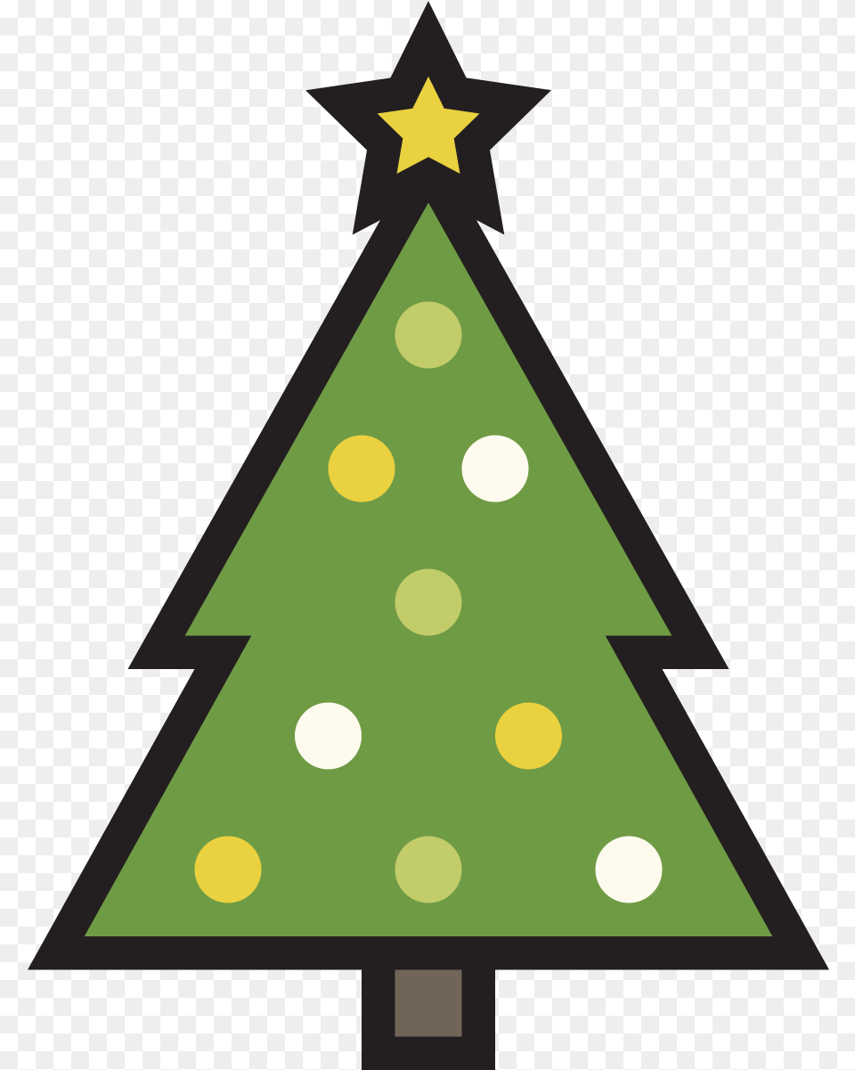De Linear Color Christmas Tree Icon Christmas Icons, Star Symbol, Symbol, Christmas Decorations, Festival Png Image