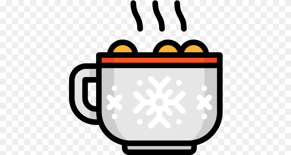 De Linear Color Kakao Icon Christmas Icons Design Crawl 2016, Cup, Cutlery, Beverage, Coffee Free Transparent Png