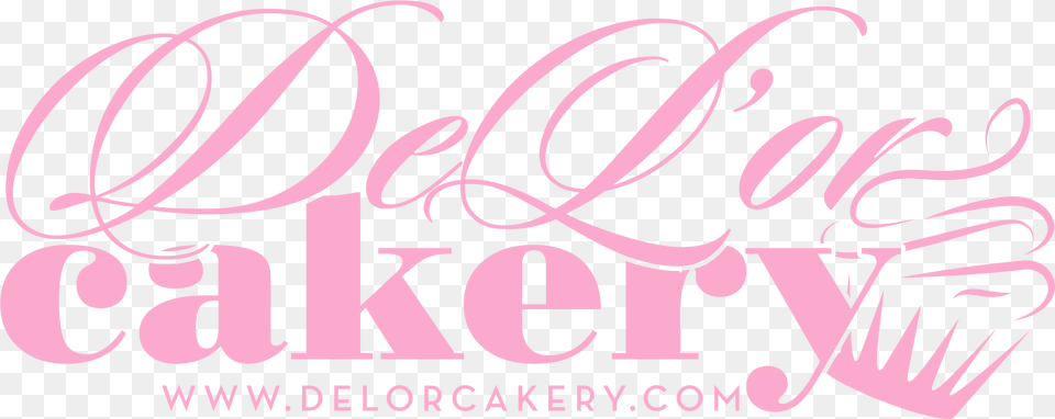 De Lor Cakery Poster, Text Free Png