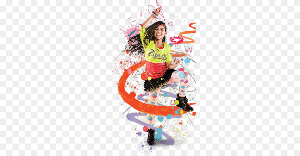 De Los Creadores De Zumba Fitness Llega La Versin Zumba Kids, T-shirt, Portrait, Photography, Person Png