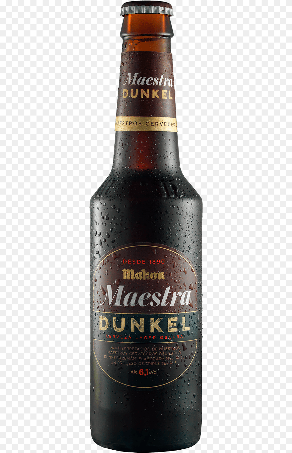 De Maestros Cerveceros Para Maestros Cerveceros Cerveza Tostada Maestra Doble Lpulo, Alcohol, Beer, Beer Bottle, Beverage Free Png Download