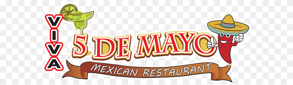 De Mayo Mexican Restaurant Logo Cartoon, Clothing, Hat, Baby, Person Png Image