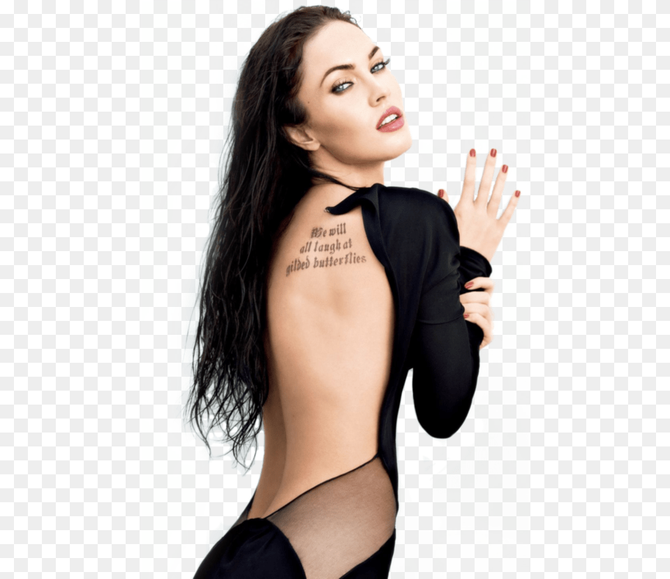 De Megan Fox By Margareth Megan Fox Hot Hd, Hand, Tattoo, Body Part, Skin Png Image