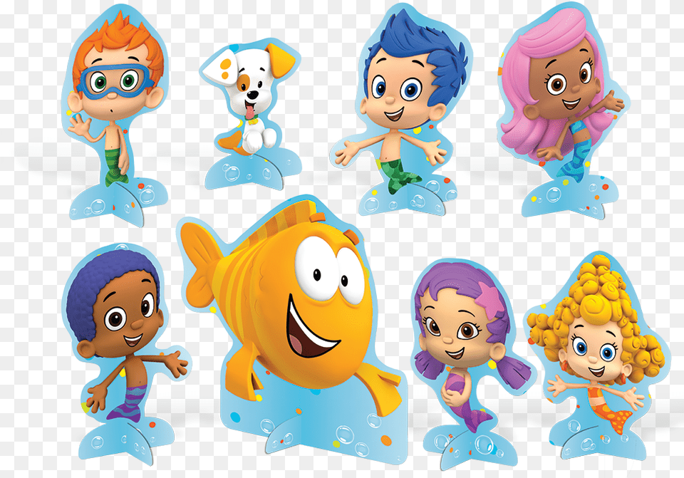 De Mesa Bubble Guppies, Doll, Toy, Baby, Person Png Image