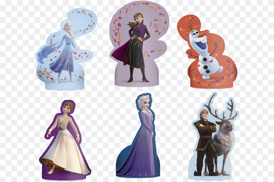 De Mesa Frozen 2 De Festa, Adult, Person, Figurine, Female Free Png Download