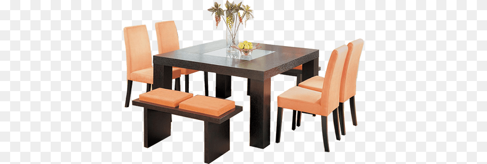 De Muebles De Calidad 8 Seater Square Dining Table, Architecture, Building, Dining Room, Dining Table Free Transparent Png