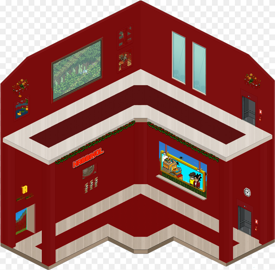 De Natal Habbo Seattle Public Library, Corner, Scoreboard, Indoors Free Transparent Png